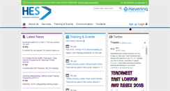 Desktop Screenshot of hes.org.uk